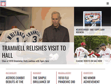 Tablet Screenshot of baseballhall.org